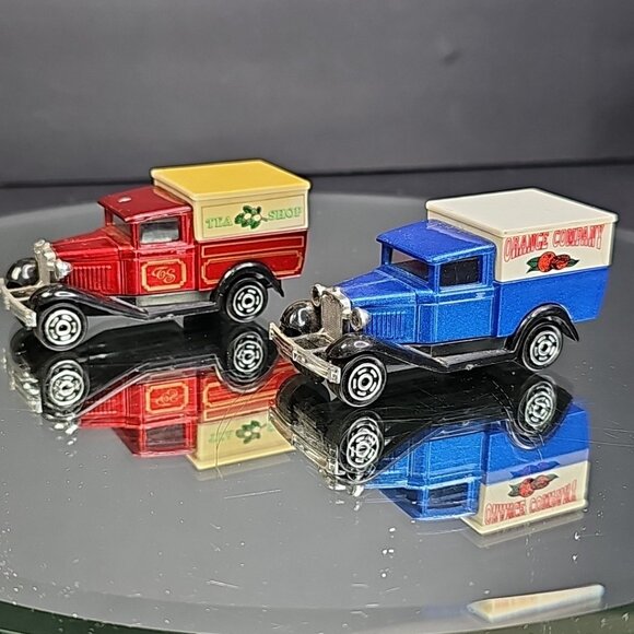 Majorette Vintage Diecast Trucks Set Of 2 Ford Model A 1/60 #201 - Picture 2 of 8